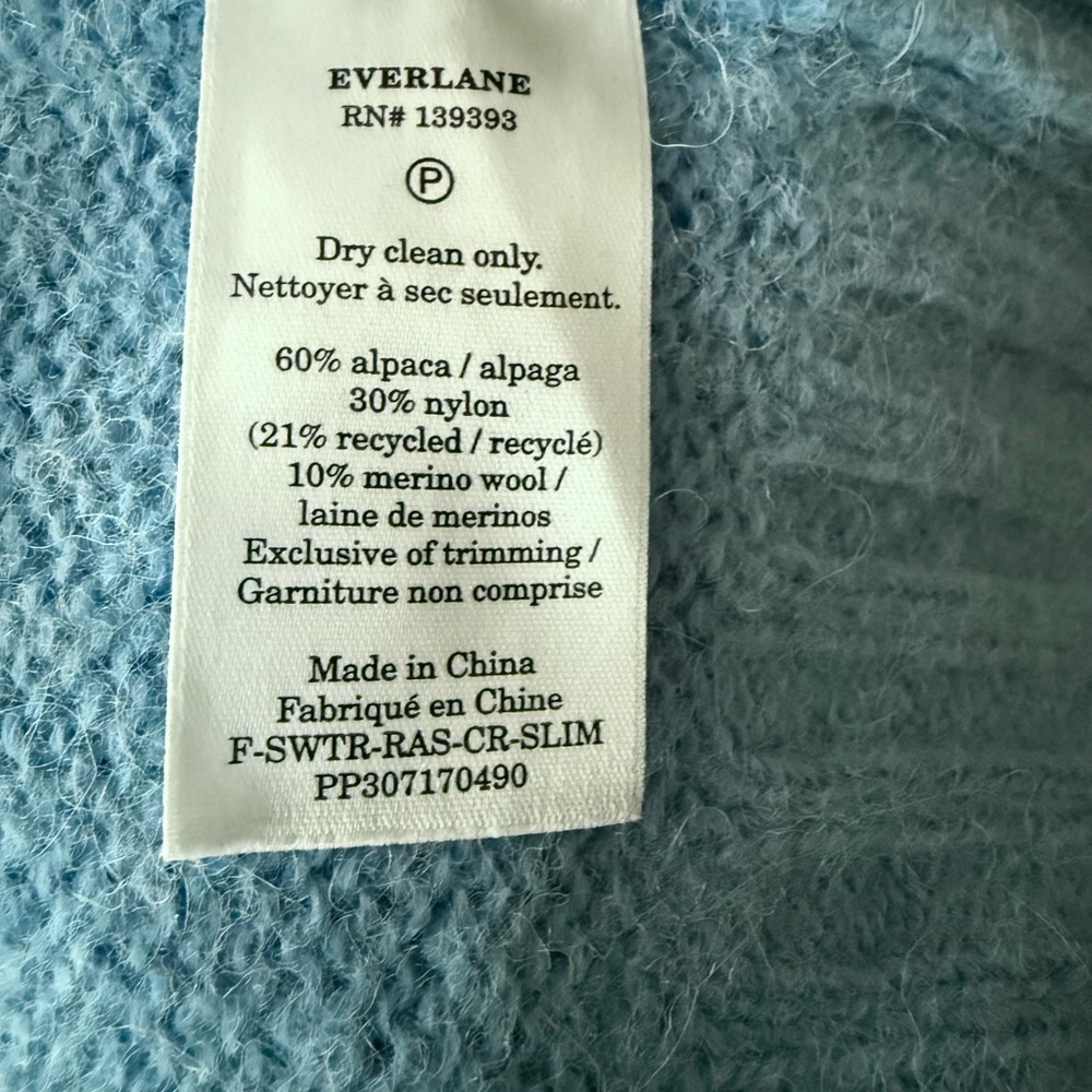 Everlane Alpaca Cropped Crewneck Sweater - Picture 6 of 6